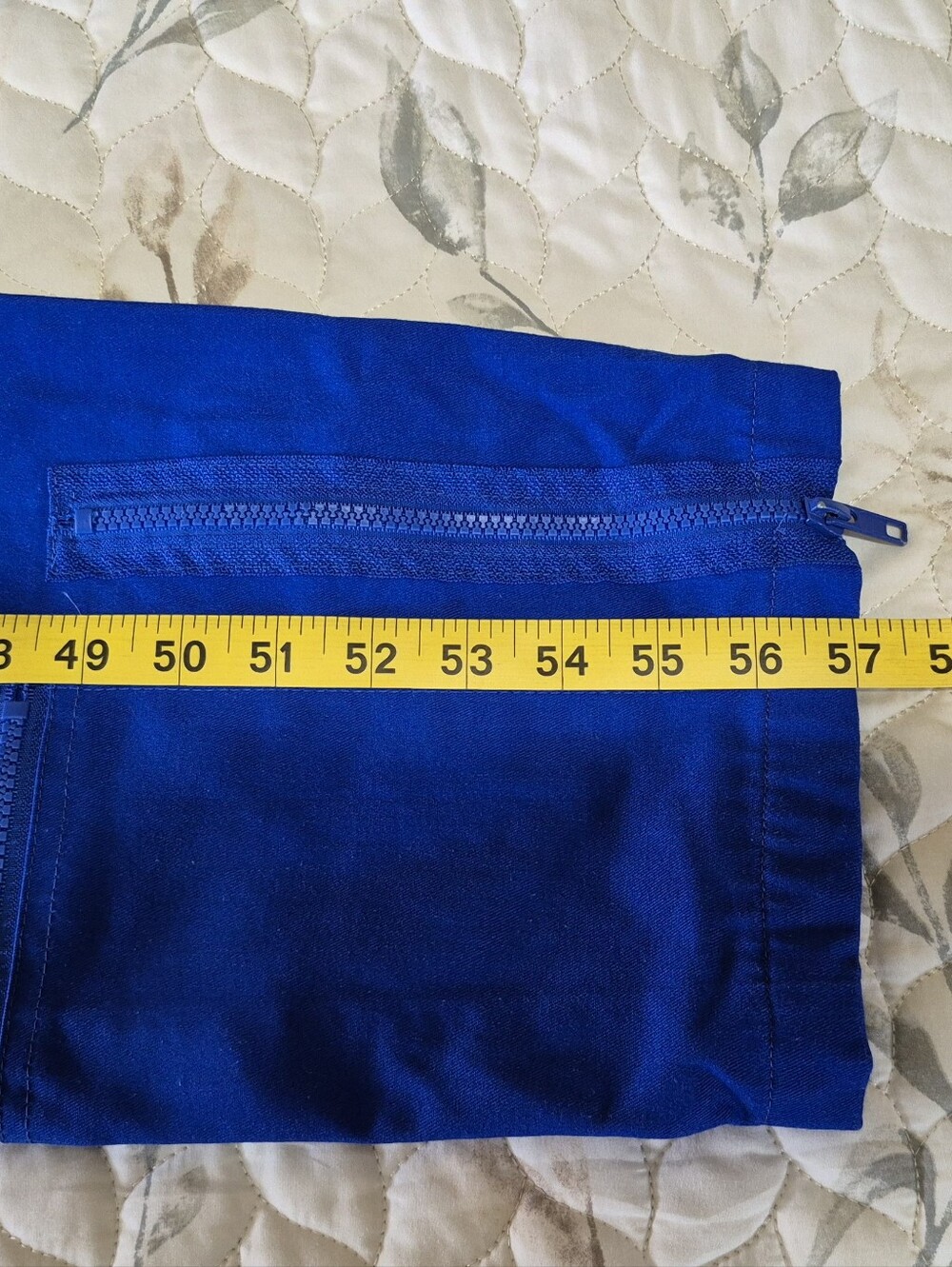 NASA Blue Unisex for Adult/Youth Flight Coverall Jumpsuit - Picture 6 of 7
